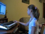 Masha plays for Youtube Melodic Challenge Contest